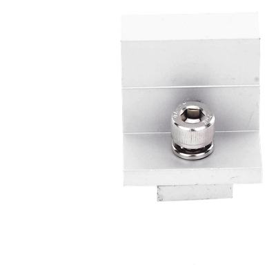Sujetador final / 35 mm / Aluminio anodizado y acero inoxidable / Riel 3 y 7 / 11 N·m / 1.15 ft | SIERRA STORE