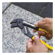 Llave de Pinzas Inglesa-Perico / 10" (25.4 cm) / Apertura Máxima 2" (5.1 cm) / 20 Posiciones Ajustables / Acero para Herramientas | SIERRA STORE