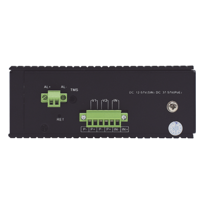 Switch Industrial Administrable PoE / 8 Puertos / PoE Mixto 24V/48V / 802.3bt 60W / -40°C a 80°C / DIN Rail | SIERRA STORE