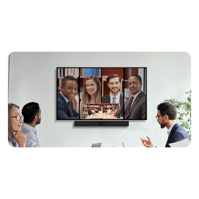 Barra de Videoconferencia Todo-en-Uno / 4K 30 fps / Doble Lente 48 MP / Alcance de Audio 6 m (19.7 ft) / 8 Micrófonos MEMS / Parlantes | SIERRA STORE