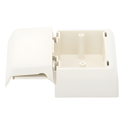 PANDUIT T45WCIW - Caja Superficial con Bisagras / PVC Rígido / Grado V-0 UL94 / Instalación a Presión / 0 a 50°C / Para Canaletas T45 | SIERRA STORE