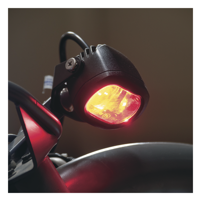 Luz LED de Límite de Zona / 137 Lúmenes / 12 - 80 VCC / Proyección de Línea Roja / Aluminio y Policarbonato / Uso Interior | SIERRA STORE
