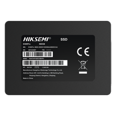 HIKSEMI by HIKVISION HS-SSDD300PRO-P/960G - SSD para Data Center / 960 GB / 2.5 Pulgadas / SATA III / Lectura 536 MB/s / Escritura 504 | SIERRA STORE