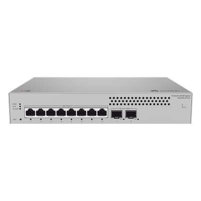 Switch Capa 2 Administrable / 8 Puertos Gigabit / 2 Puertos 10GE SFP Uplink / ERPS / IGMP Snooping / DHCP Snooping / Gestión en Nube | SIERRA STORE