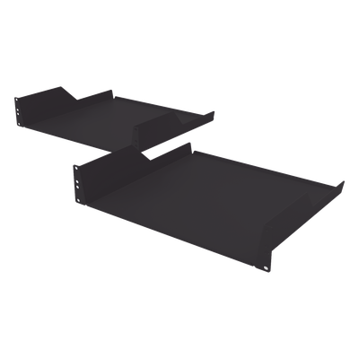 LINKEDPRO BY EPCOM LP-RSH-41-39-2U - Charola para soportar equipos en Rack de 19" y 39 cm de Profundidad, 2U, Juego de 2 piezas iguales | SIERRA STORE