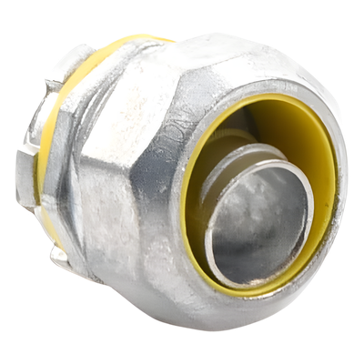 Conector Recto para Tubo Liquidtight / 1/2" (13 mm) / Acabado Bruñido / Norma NEMA FB-1 / UL 514B | SIERRA STORE