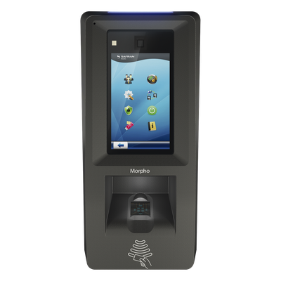 Lector de Huellas Dactilares / IP65 / IK09 / PoE / iCLASS / Detección de Dedo Falso / 2.13 pies x 2.13 pies x 0.82 pies | SIERRA STORE