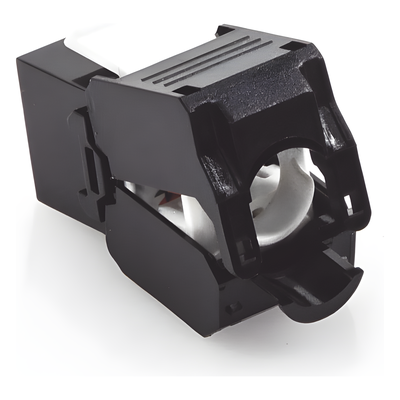 LINKEDPRO BY EPCOM LP-KJ-516-TTBK - Módulo Jack Keystone / Cat5e / Toolless / Terminación 180° / UTP / 1 Puerto / Color Negro | SIERRA STORE