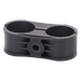 Sujetador Plástico para Cable Coaxial / Doble Soporte / 1-5/8 in / Máx 2 in (51 mm) / Varilla 3/8' o M10 | SIERRA STORE