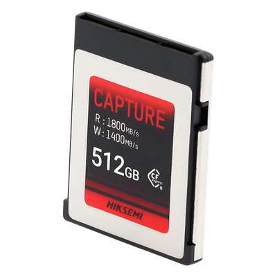 HIKSEMI by HIKVISION HS-CFE-E300/512G - Memoria CFexpress Tipo B / 512 GB / 1800 MB/s Lectura / 1700 MB/s Escritura / PCIe Gen 3×2 / | SIERRA STORE