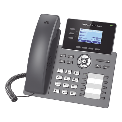 Teléfono IP / 3 Líneas SIP / 6 Cuentas / 10 Botones BLF / Gigabit Ethernet / Conferencia 5 Participantes / EHS / GDMS | SIERRA STORE