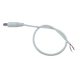 Cable de Alimentación DC / Conector Macho 5.5 x 2.1 mm / Calibre 22AWG / Longitud 30 cm / Forro Blanco / Polarizado | SIERRA STORE