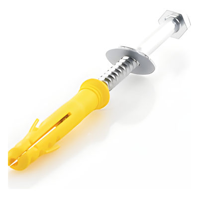 ACCESSPRO AC-4TOR - Tornillo para Tope Estacionamiento / Reductor de Velocidad / 12 cm (4 pulgadas) / Grosor 12 mm / Arandela y | SIERRA STORE