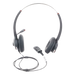 Diadema binaudal (duo) con tecnología antishock para teléfonos IP FANVIL y Polycom con micrófono de cancelación de ruido, larga | SIERRA STORE