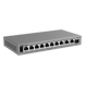 Switch PoE Gigabit Smart Cloud-Managed / 11 Puertos / 8 Puertos PoE+ 120 W / 1 Puerto SFP Uplink / Capa 2 / Sin Ventilador / | SIERRA STORE