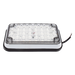 Luz de Advertencia LED / 6x4 pulgadas / Bicolor Rojo/Claro / 66 LED / 12 VCC / 10 Modos de Destello / Montaje Permanente | SIERRA STORE