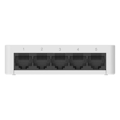 Switch No Administrable / 5 Puertos Gigabit / 10 Gbps Switching / Plug & Play / 2.1W Máximo / Cloud Visible | SIERRA STORE