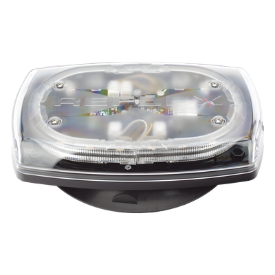 Minibar LED / 10 Pulgadas / 48 LEDs / 91 Patrones de Destello / 12-24 VDC / Base Magnética / Ámbar/Claro | SIERRA STORE