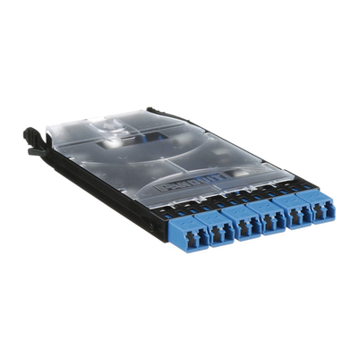 PANDUIT FHS9N-12-10N - Cassette de Fibra Óptica / 6 Puertos LC Duplex / 12 Fibras Monomodo OS2 / Color Azul | SIERRA STORE