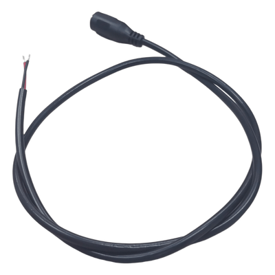 Cable de Alimentación DC / Conector Hembra 5.5 mm x 2.1 mm / Puntas Libres / 60 cm (23.6 Pulgadas) / 22 AWG / 12 VCC | SIERRA STORE
