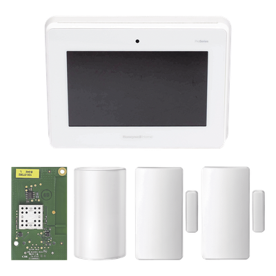 Kit panel de alarma todo en uno / pantalla táctil 7 pulgadas / tecnología SiX / sensor PIR / 2 contactos magnéticos / batería de | SIERRA STORE