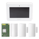 Kit panel de alarma todo en uno / pantalla táctil 7 pulgadas / tecnología SiX / sensor PIR / 2 contactos magnéticos / batería de | SIERRA STORE