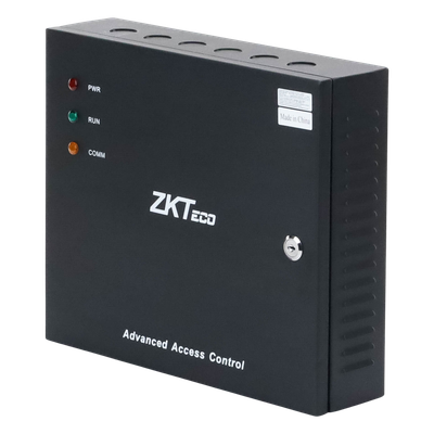 Controlador de Acceso 2 Puertas / 3,000 Huellas / 30,000 Tarjetas / TCP/IP / Gabinete con Fuente 12V 5A / Memoria SD hasta 32GB | SIERRA STORE