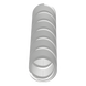 PANDUIT T50F-C - Agrupador Protector de Cable / 12.7 mm OD / 30.5 m (100 ft) / Polietileno Natural / UL94-HB | SIERRA STORE