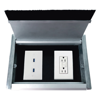 Caja Universal Vacía / 2 Módulos / Aluminio Anodizado / Escritorio / 2m / 6.56 ft / -20°C a +80°C | SIERRA STORE
