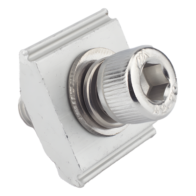 Conector N / Riel 5 y 8 / Aluminio Anodizado / Fijación por Tornillo | SIERRA STORE