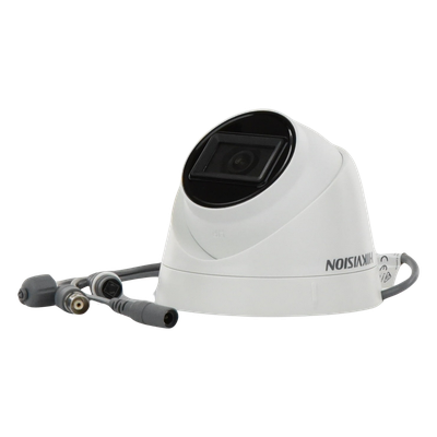 HIKVISION DS-2CE78U0T-IT3F - Eyeball TURBOHD 4K / 8.29 MP / Gran Angular 102.9° / Lente 2.8 mm / Exterior IP67 / IR EXIR 60 m / 197 ft | SIERRA STORE