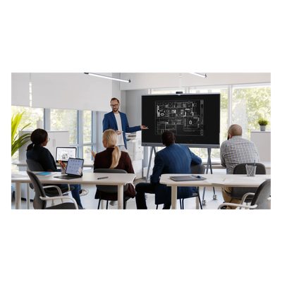 Centro de Colaboración Inteligente / Pantalla 4K UHD 65'' / Triple Cámara 50 MP / Zoom Híbrido 16x / Audio AI 12 m (39.4 ft) / 20 | SIERRA STORE