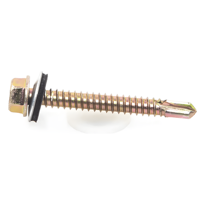 Tornillo Punta Broca Sello Montado 6.5 X 50 mm (1/4" X 2") Caj. C/100pz. | SIERRA STORE