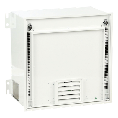 PANDUIT PZICEA - Gabinete de Techo Plenum / 2 UR Equipo Activo / 6 UR Parcheo / Acero / Blanco | SIERRA STORE