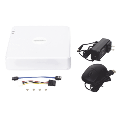 DVR Híbrido / 8 Canales TurboHD + 2 Canales IP / 2 Megapixel (1080p) Lite / AcuSense Lite / Audio por Coaxitron / H.265+ / 1 Bahía HDD | SIERRA STORE