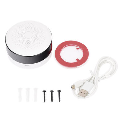 Controlador IR Universal / Zigbee 3.0 / Cobertura 10-15 m (32.8-49.2 ft) / Sensor Temp-Humedad / Aprendizaje IR / 80x48 mm | SIERRA STORE