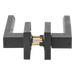 Manija Biométrica Inteligente / Sensor de Huella Exterior / 30 Usuarios / Cierre Automático 5 s / Reversible Izq-Der / Backset 60-70 | SIERRA STORE