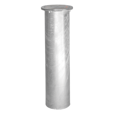ACCESSPRO XB-220-HBL - Bolardo Hidráulico Antiembestida / 220 mm × 600 mm (0.72 ft × 1.97 ft) / Acero Inoxidable 304 / 200,000 J / | SIERRA STORE