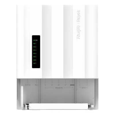 Switch Outdoor Capa 2 / 9 Puertos / 7 RJ45 Gigabit + 2 SFP / PoE++ 60W / IP65 / -30°C a +65°C / 14 Gbps | SIERRA STORE
