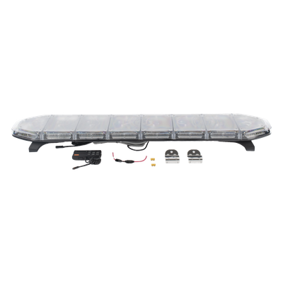 Barra de Luces LED / 47" (120 cm) / 112 LED Hyperlux / 18 Módulos / 45 Patrones / 12 A Máximo / SAE / Rojo/Blanco/Ámbar | SIERRA STORE
