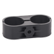 Sujetador Plástico para Cable Coaxial / 2 Cables / 2-1/4" / Ajuste 2.48 a 2.56 in (63 a 65 mm) / Montaje Varilla 3/8" o M10 | SIERRA STORE