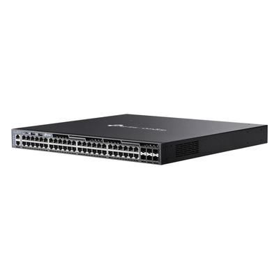 Switch Administrable L3 / 48 Puertos Gigabit / 6 SFP+ 10G / PoE 1440 W / Conmutación 216 Gbps / Ruteo Dinámico / Fuente Redundante | SIERRA STORE