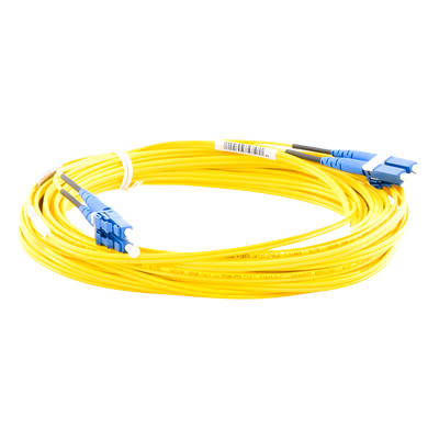 PANDUIT F92ERLNLNSNM010 - Jumper de Fibra Óptica / Monomodo OS2 9/125 / LC-LC Dúplex / OFNR Riser / LSZH / 10 m (32.81 pies) | SIERRA STORE