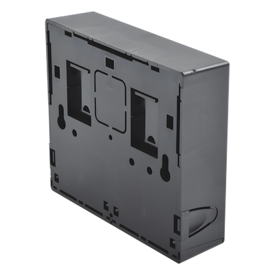 SIEMON MX-SM4-01-D - Caja de Montaje Superficial, Acepta 4 Módulos MAX, Con Puerta Protectora, Color Negro | SIERRA STORE