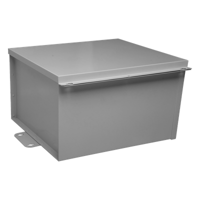 EPCOM INDUSTRIAL EI-PC-4040-25 - Gabinete de Telecom. de Acero Galvanizada con Plato Interior (400 x 400 x 250 mm). SE PUEDE PONER | SIERRA STORE
