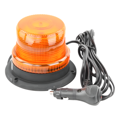 Mini Burbuja LED / Ámbar / Montaje Magnético / 12-80 VCC / 5.6" Diámetro / SAE J845 Clase III / -30°C a 50°C | SIERRA STORE