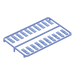 PANDUIT CIDBU-C - Iconos de Datos / Mini-Com / 14.2 mm Ancho / 2 mm Profundidad / 4.6 mm Altura / ABS / Paquete 100 / Azul | SIERRA STORE