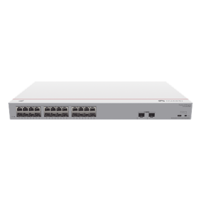 Switch Gigabit No Administrable PoE / 24 Puertos 10/100/1000 Mbps PoE+ / 2 Puertos SFP Uplink / 124W / 52 Gbps | SIERRA STORE