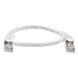 LINKEDPRO BY EPCOM LP-STP6A050WH - Patch Cord / Cat6A / 10G / Blindado S/FTP / 0.5m (1.64ft) / RJ45 / Blanco | SIERRA STORE