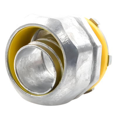 Conector Recto Liquidtight / 1" (25 mm) / Acabado Bruñido / UL 514B / NEMA FB-1 | SIERRA STORE